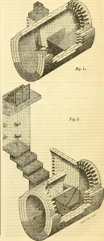 An illustration from The Civil engineer and architect's journal, scientific and railway gazette, 1839, leaf 349