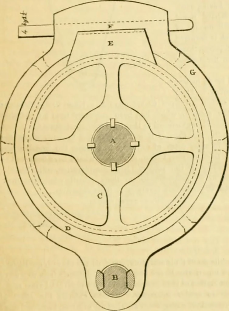 An illustration from The Civil engineer and architect's journal, scientific and railway gazette, 1839, leaf 44