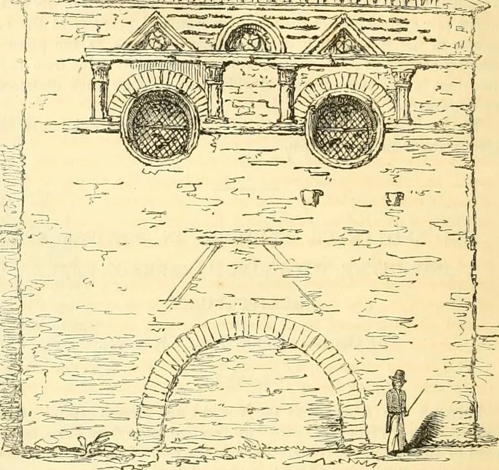 An illustration from The Civil engineer and architect's journal, scientific and railway gazette, 1839, leaf 83