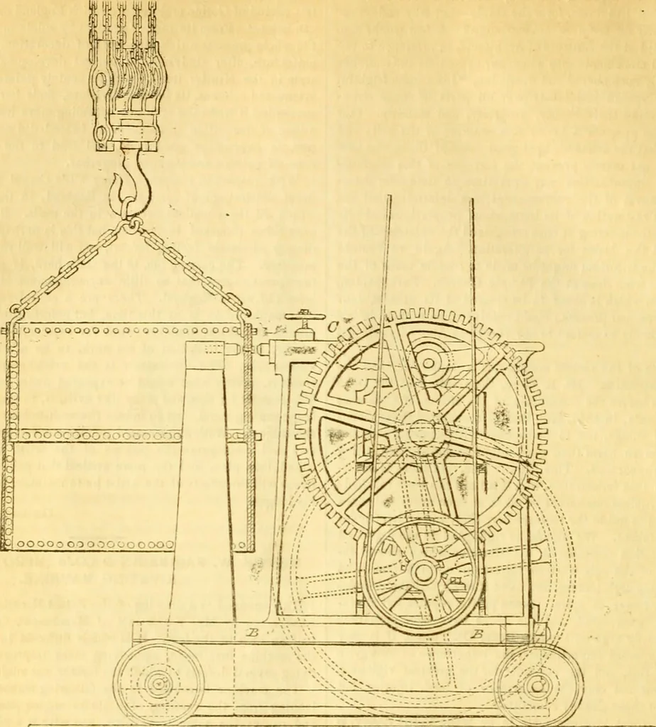 An illustration from The Civil engineer and architect's journal, scientific and railway gazette, 1839, leaf 133