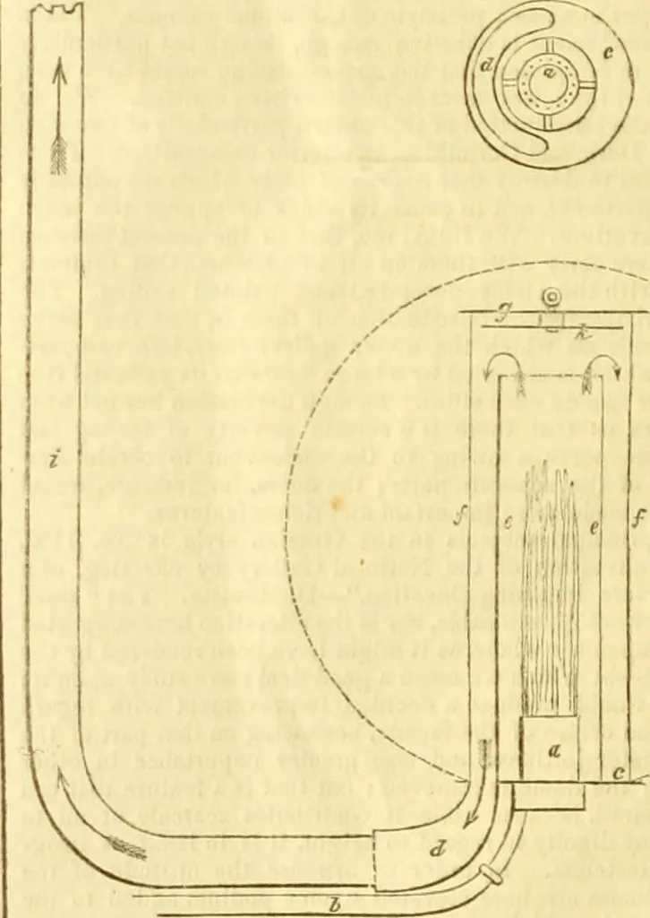 An illustration from The Civil engineer and architect's journal, scientific and railway gazette, 1839, leaf 221