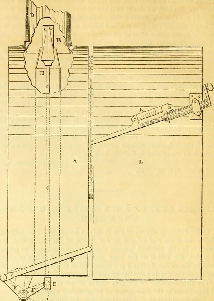 An illustration from The Civil engineer and architect's journal, scientific and railway gazette, 1839, leaf 93