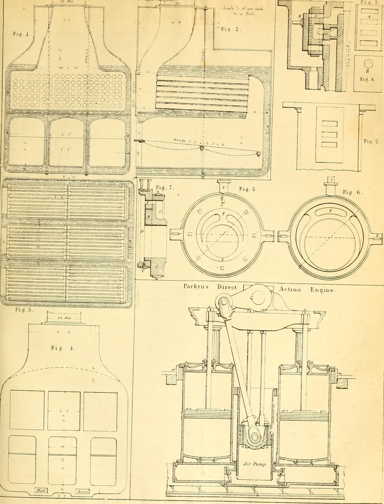 An illustration from The Civil engineer and architect's journal, scientific and railway gazette, 1839, leaf 106