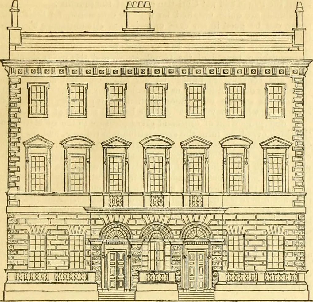 An illustration from The Civil engineer and architect's journal, scientific and railway gazette, 1839, leaf 116