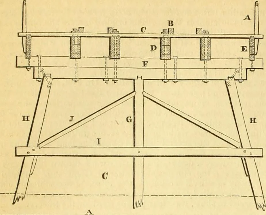 An illustration from The Civil engineer and architect's journal, scientific and railway gazette, 1839, leaf 199