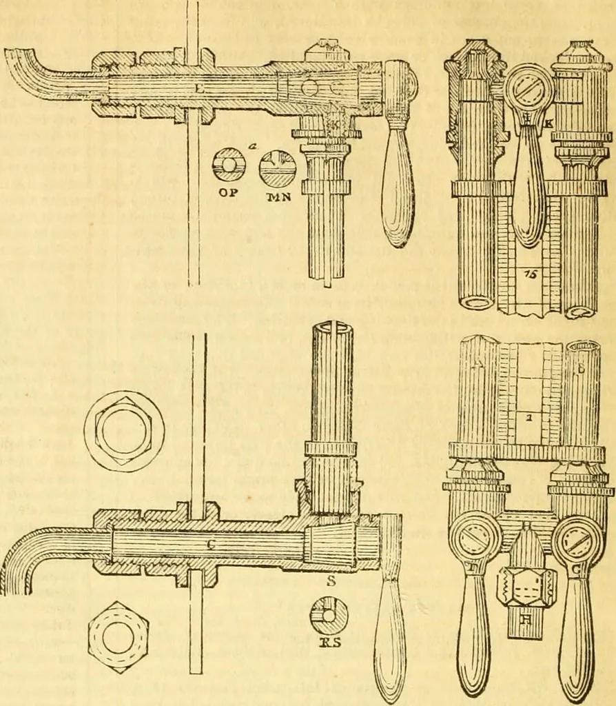 An illustration from The Civil engineer and architect's journal, scientific and railway gazette, 1839, leaf 21