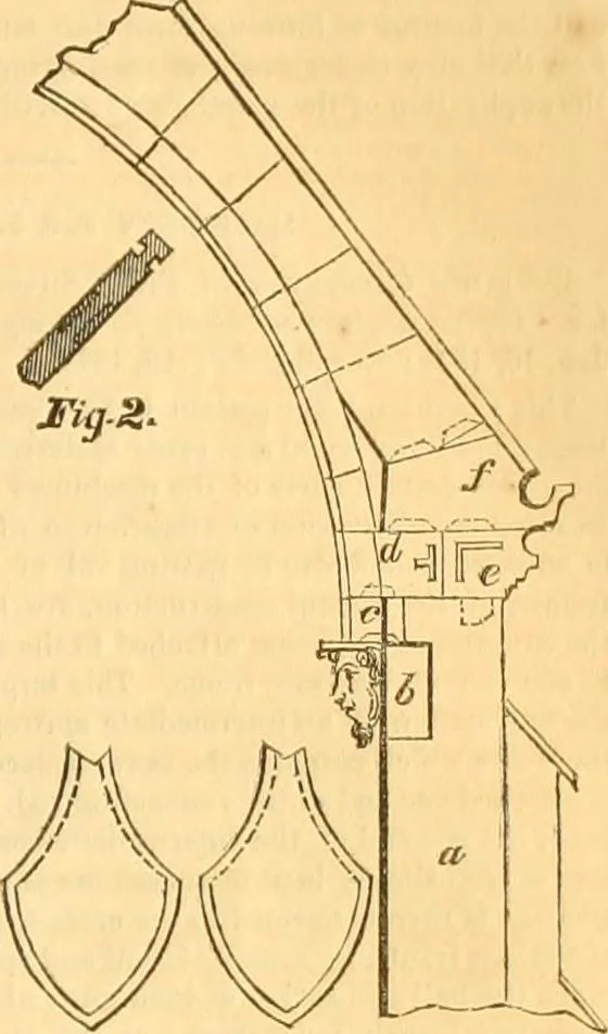 An illustration from The Civil engineer and architect's journal, scientific and railway gazette, 1839, leaf 320