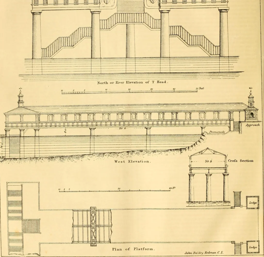An illustration from The Civil engineer and architect's journal, scientific and railway gazette, 1839, leaf 381