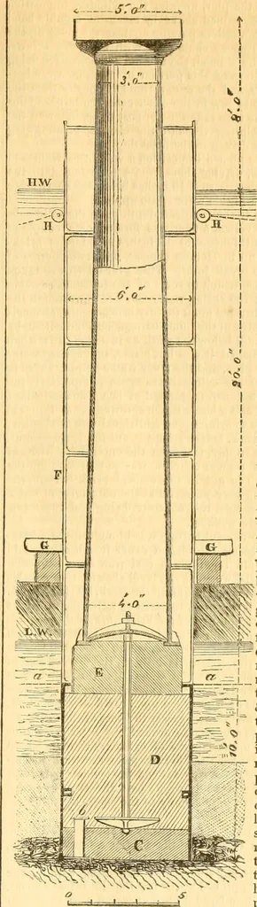 An illustration from The Civil engineer and architect's journal, scientific and railway gazette, 1839, leaf 382