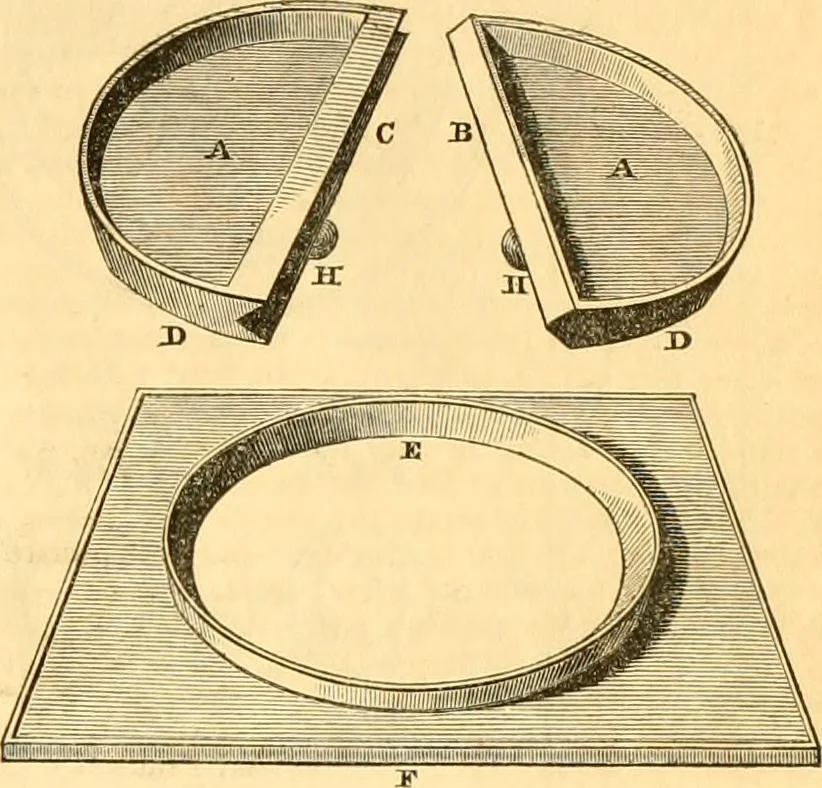 An illustration from The Civil engineer and architect's journal, scientific and railway gazette, 1839, leaf 462