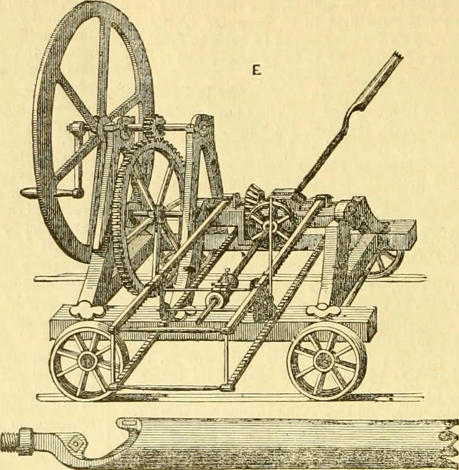 An illustration from The Civil engineer and architect's journal, scientific and railway gazette, 1839, leaf 81