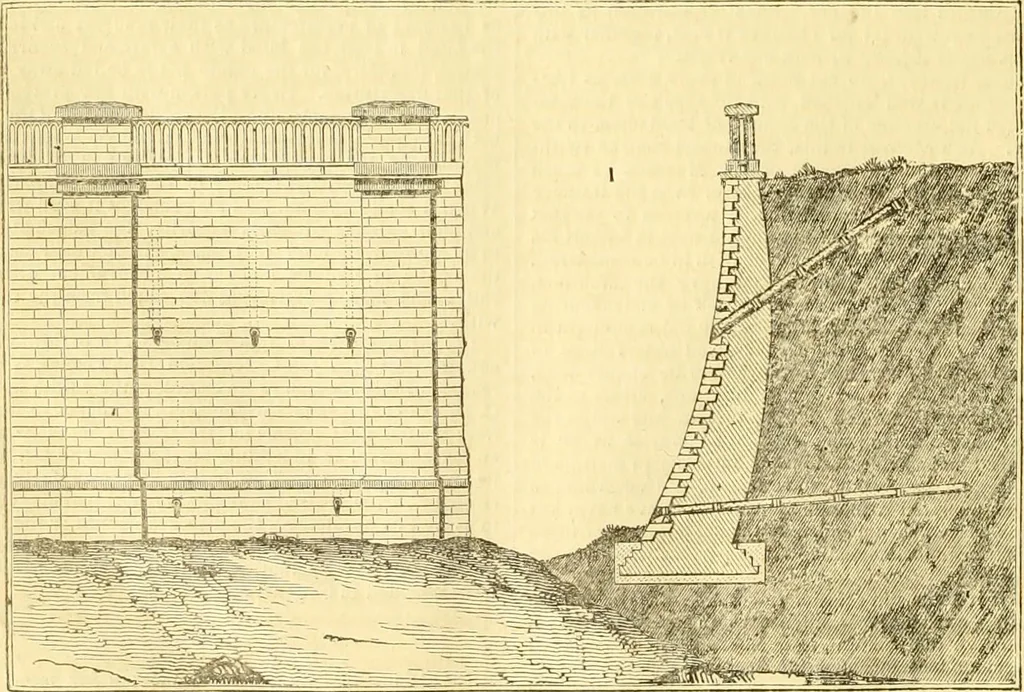 An illustration from The Civil engineer and architect's journal, scientific and railway gazette, 1839, leaf 81