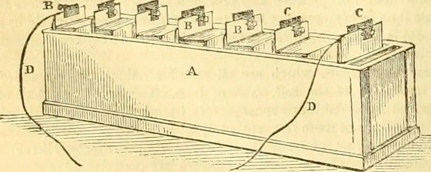 An illustration from The Civil engineer and architect's journal, scientific and railway gazette, 1839, leaf 89