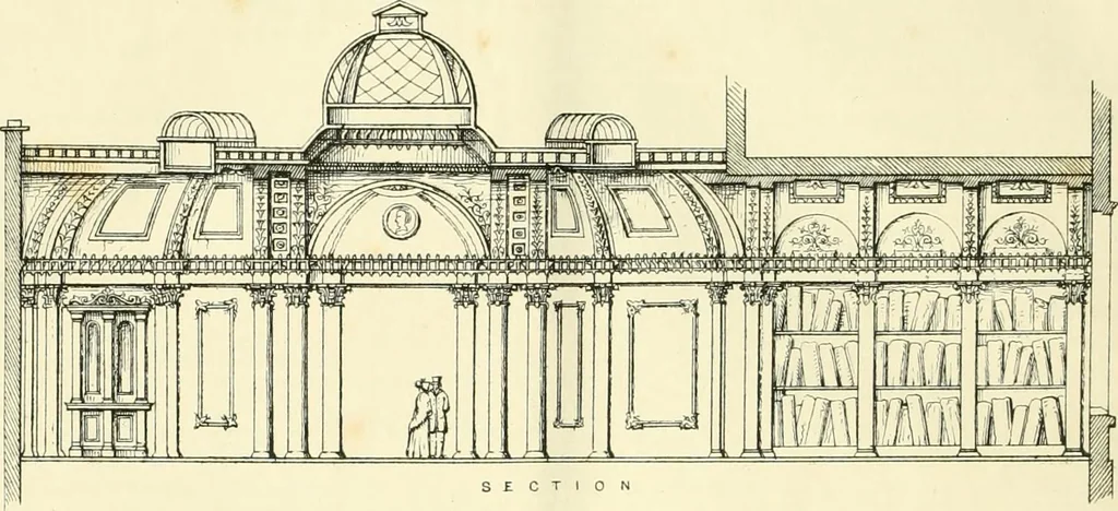 An illustration from The Civil engineer and architect's journal, scientific and railway gazette, 1839, leaf 117