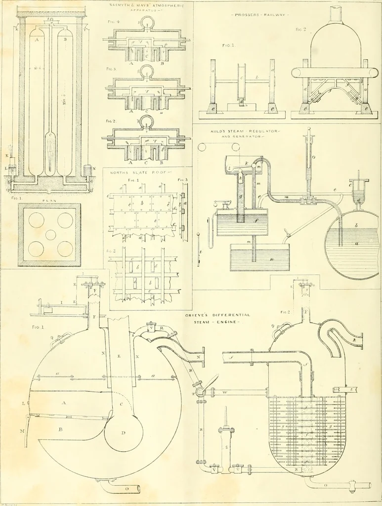 An illustration from The Civil engineer and architect's journal, scientific and railway gazette, 1839, leaf 199