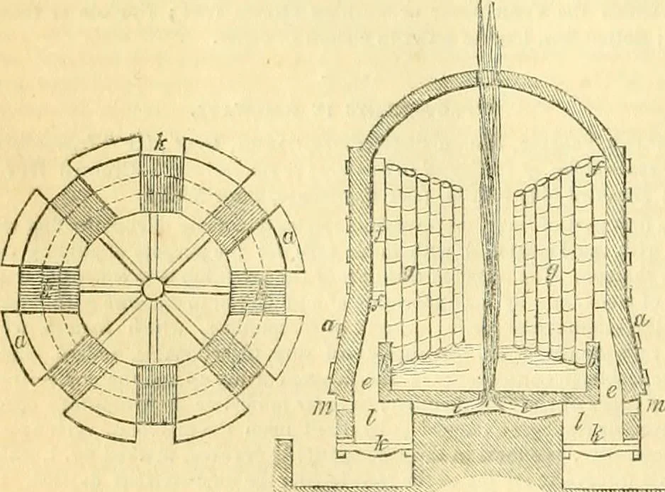 An illustration from The Civil engineer and architect's journal, scientific and railway gazette, 1839, leaf 209