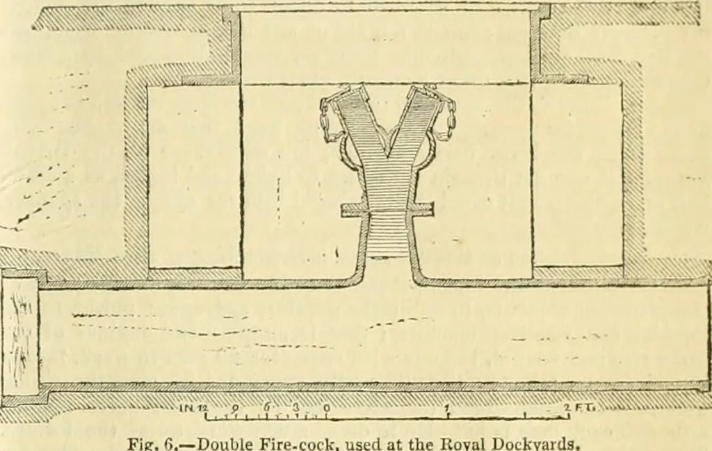 An illustration from The Civil engineer and architect's journal, scientific and railway gazette, 1839, leaf 214