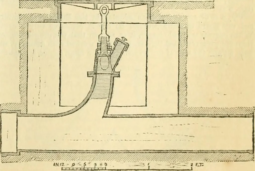 An illustration from The Civil engineer and architect's journal, scientific and railway gazette, 1839, leaf 214
