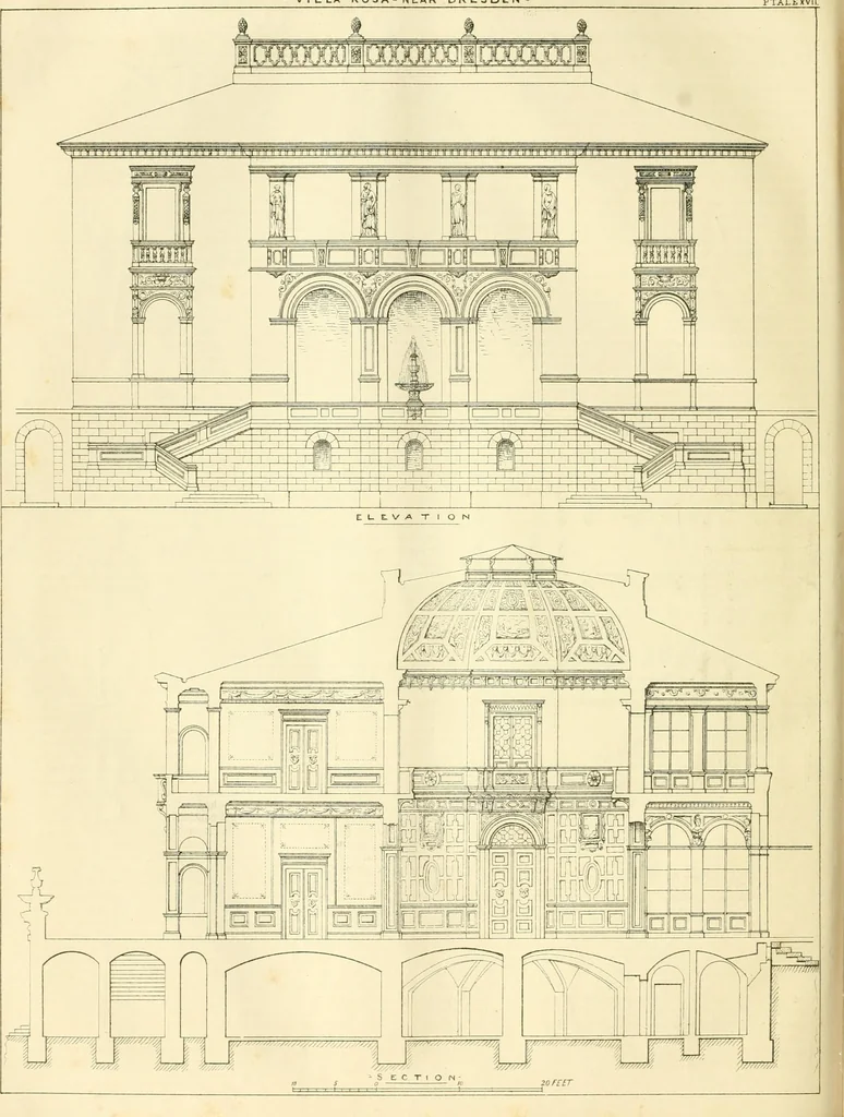 An illustration from The Civil engineer and architect's journal, scientific and railway gazette, 1839, leaf 235