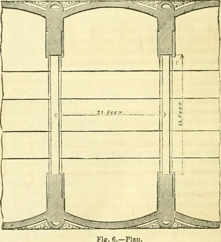 An illustration from The Civil engineer and architect's journal, scientific and railway gazette, 1839, leaf 249