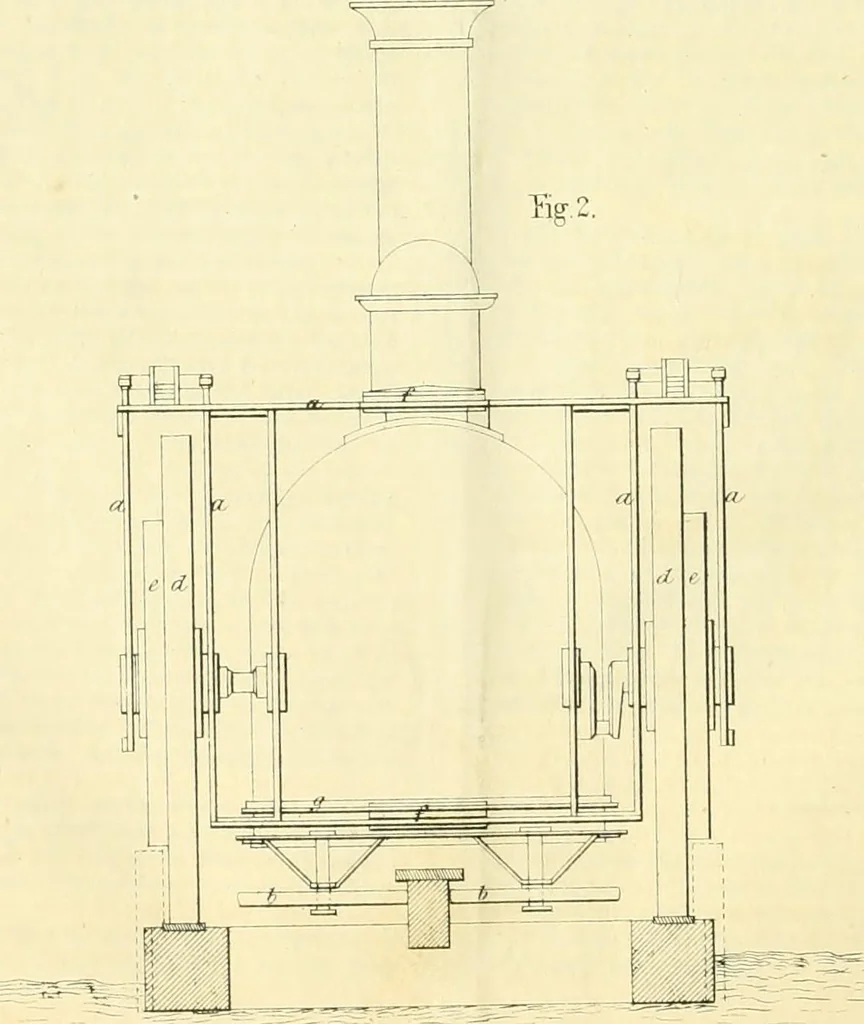 An illustration from The Civil engineer and architect's journal, scientific and railway gazette, 1839, leaf 91