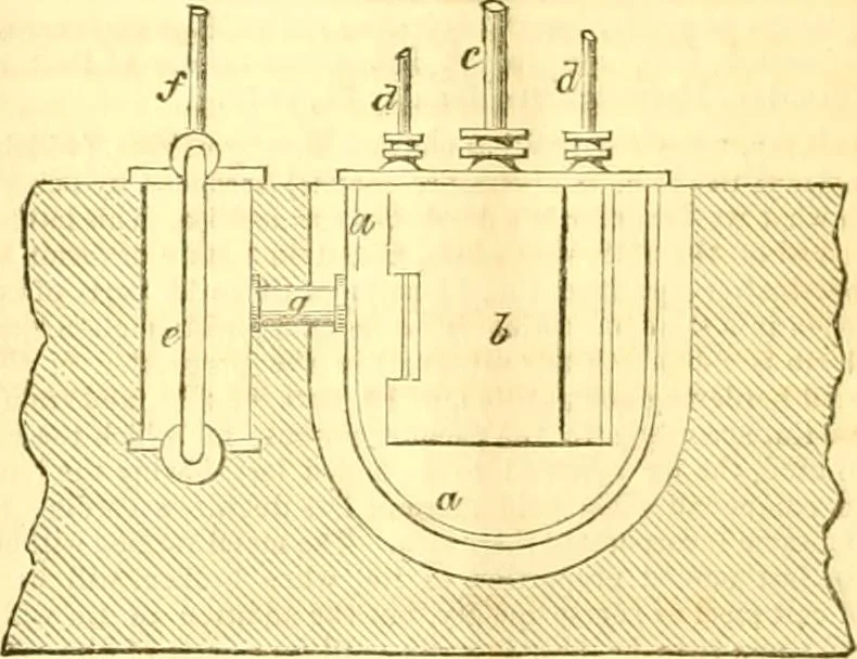 An illustration from The Civil engineer and architect's journal, scientific and railway gazette, 1839, leaf 107
