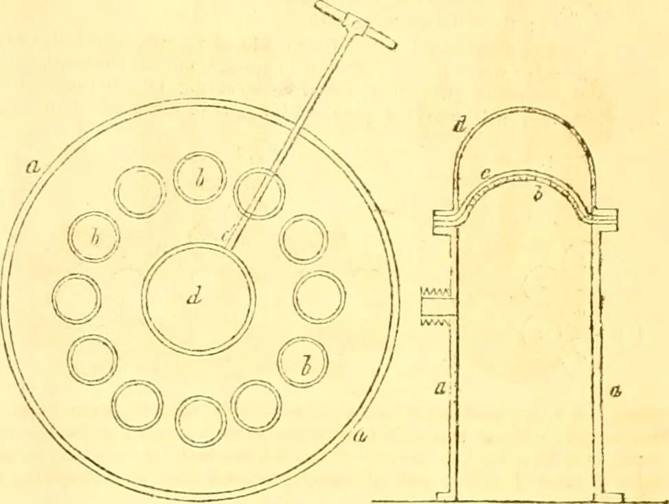 An illustration from The Civil engineer and architect's journal, scientific and railway gazette, 1839, leaf 246