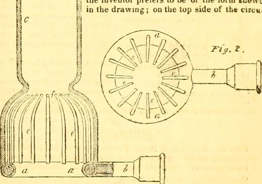 An illustration from The Civil engineer and architect's journal, scientific and railway gazette, 1839, leaf 246