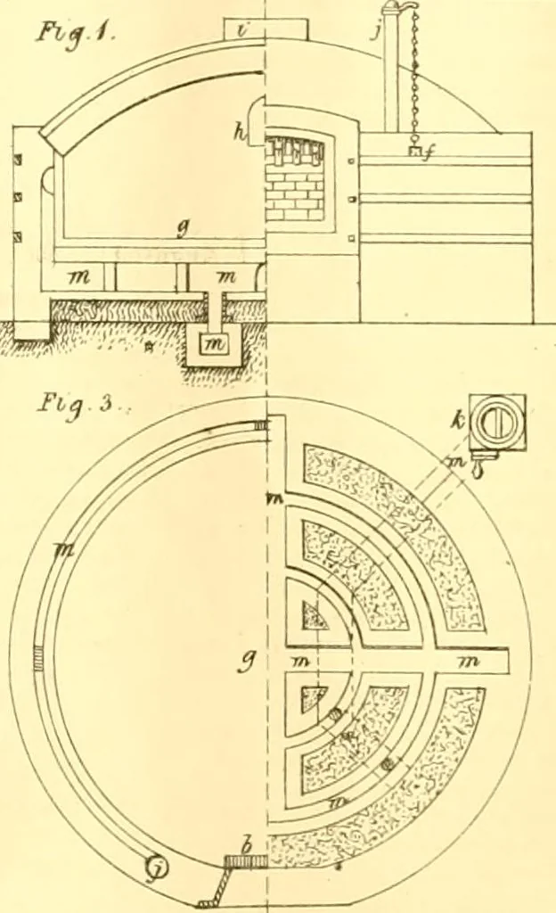 An illustration from The Civil engineer and architect's journal, scientific and railway gazette, 1839, leaf 319