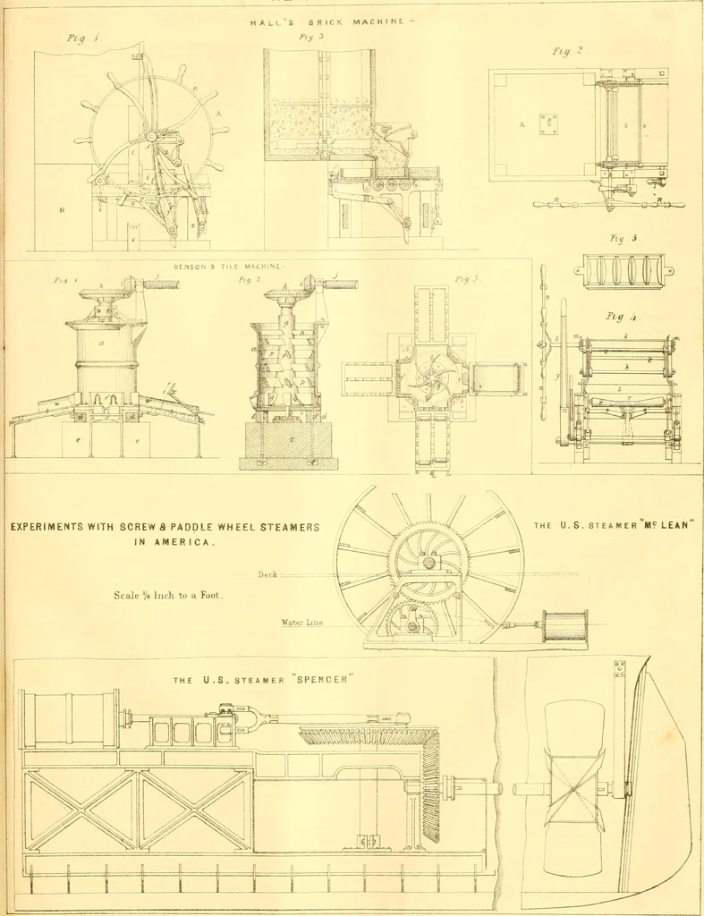 An illustration from The Civil engineer and architect's journal, scientific and railway gazette, 1839, leaf 388