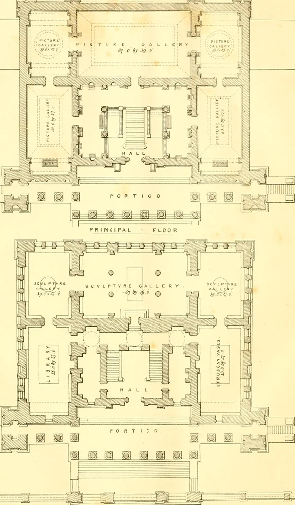 An illustration from The Civil engineer and architect's journal, scientific and railway gazette, 1839, leaf 403