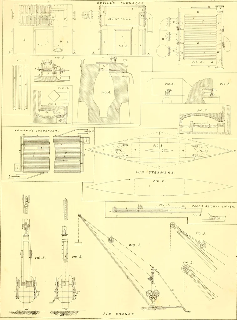 An illustration from The Civil engineer and architect's journal, scientific and railway gazette, 1839, leaf 428