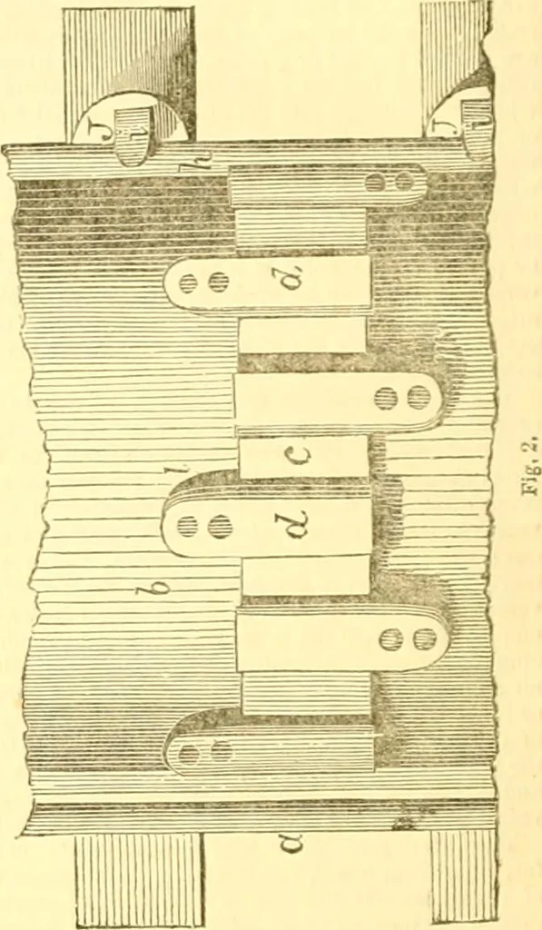 An illustration from The Civil engineer and architect's journal, scientific and railway gazette, 1839, leaf 109