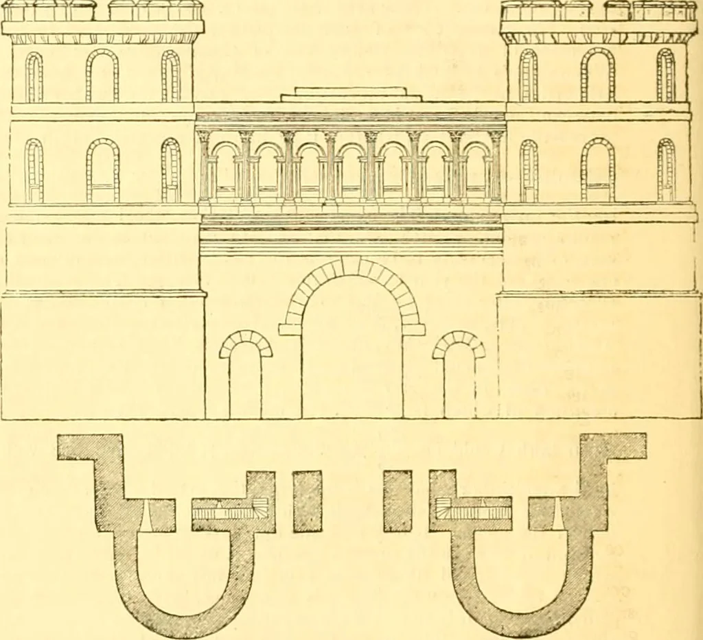 An illustration from The Civil engineer and architect's journal, scientific and railway gazette, 1839, leaf 123