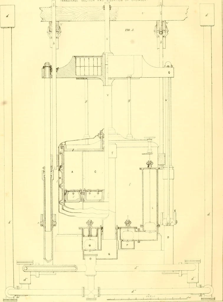 An illustration from The Civil engineer and architect's journal, scientific and railway gazette, 1839, leaf 15