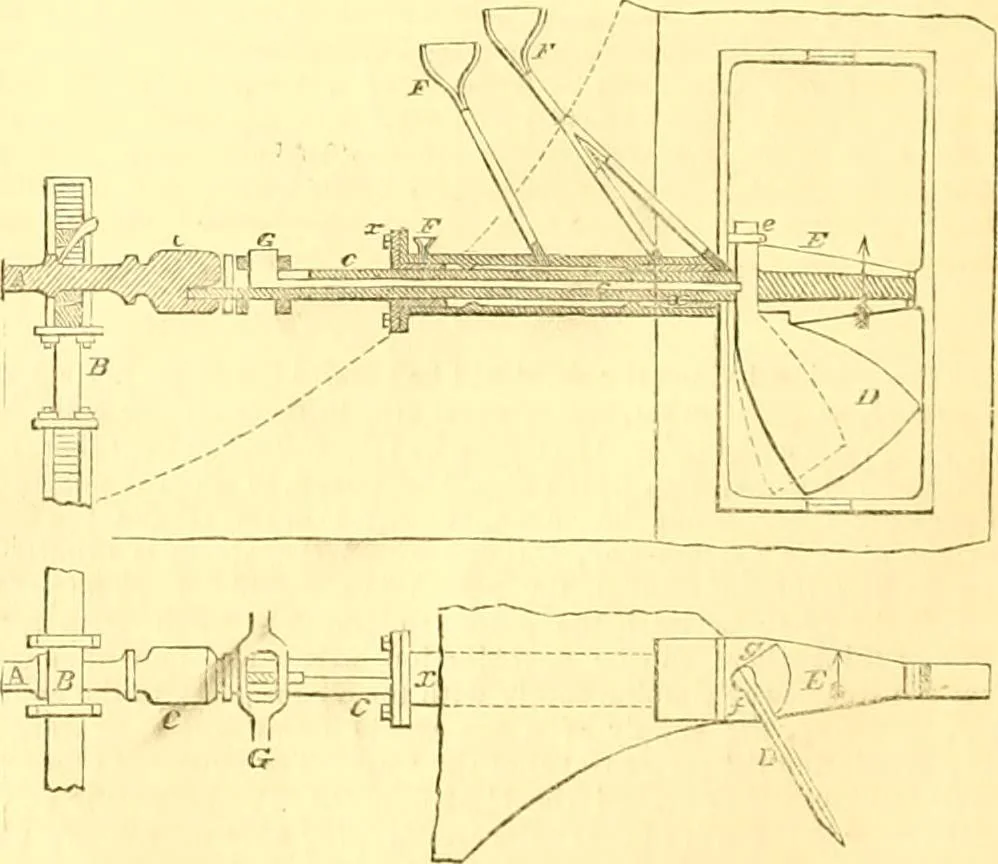An illustration from The Civil engineer and architect's journal, scientific and railway gazette, 1839, leaf 201