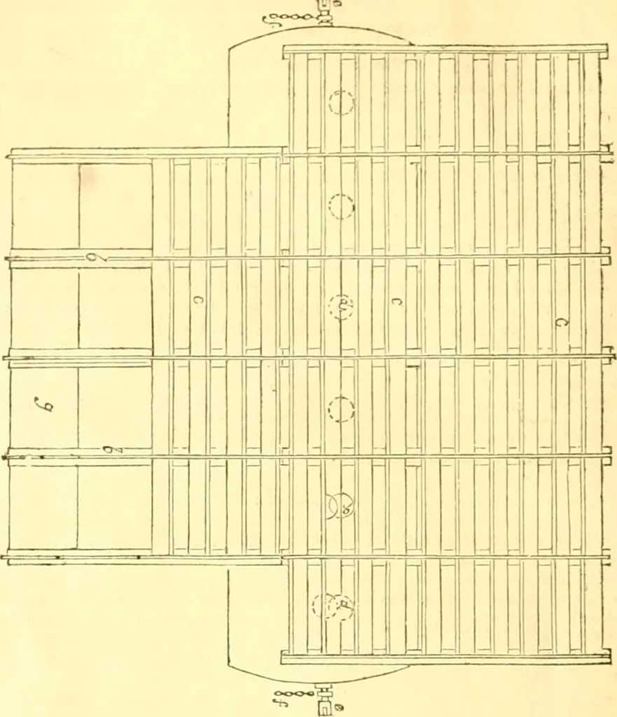 An illustration from The Civil engineer and architect's journal, scientific and railway gazette, 1839, leaf 279