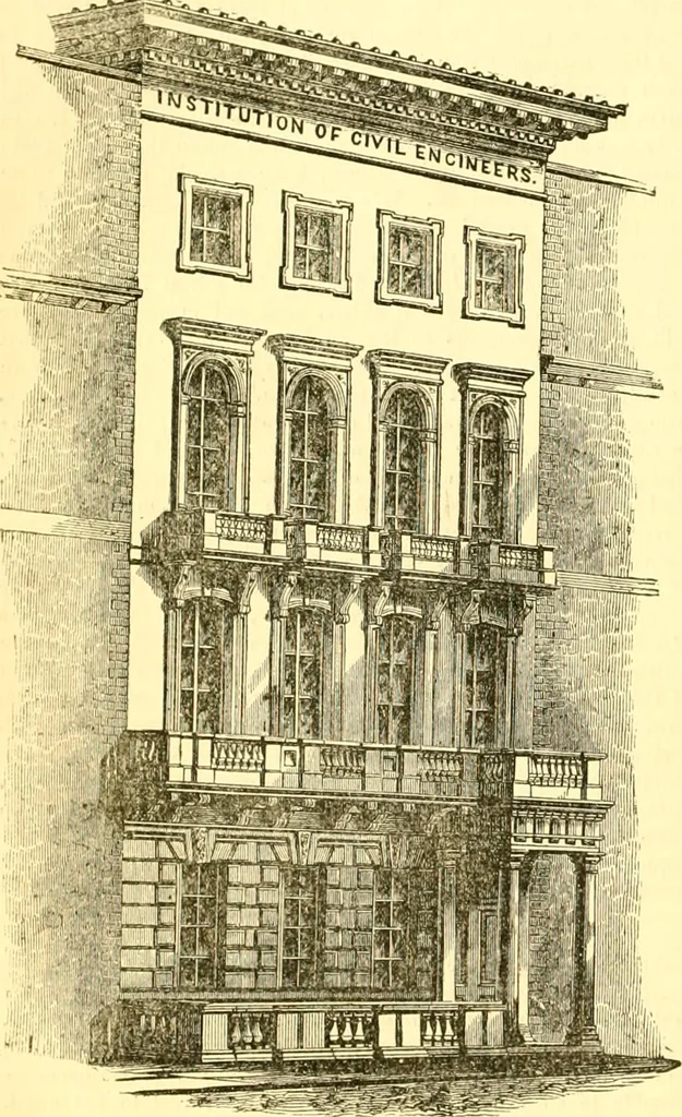 An illustration from The Civil engineer and architect's journal, scientific and railway gazette, 1839, leaf 91
