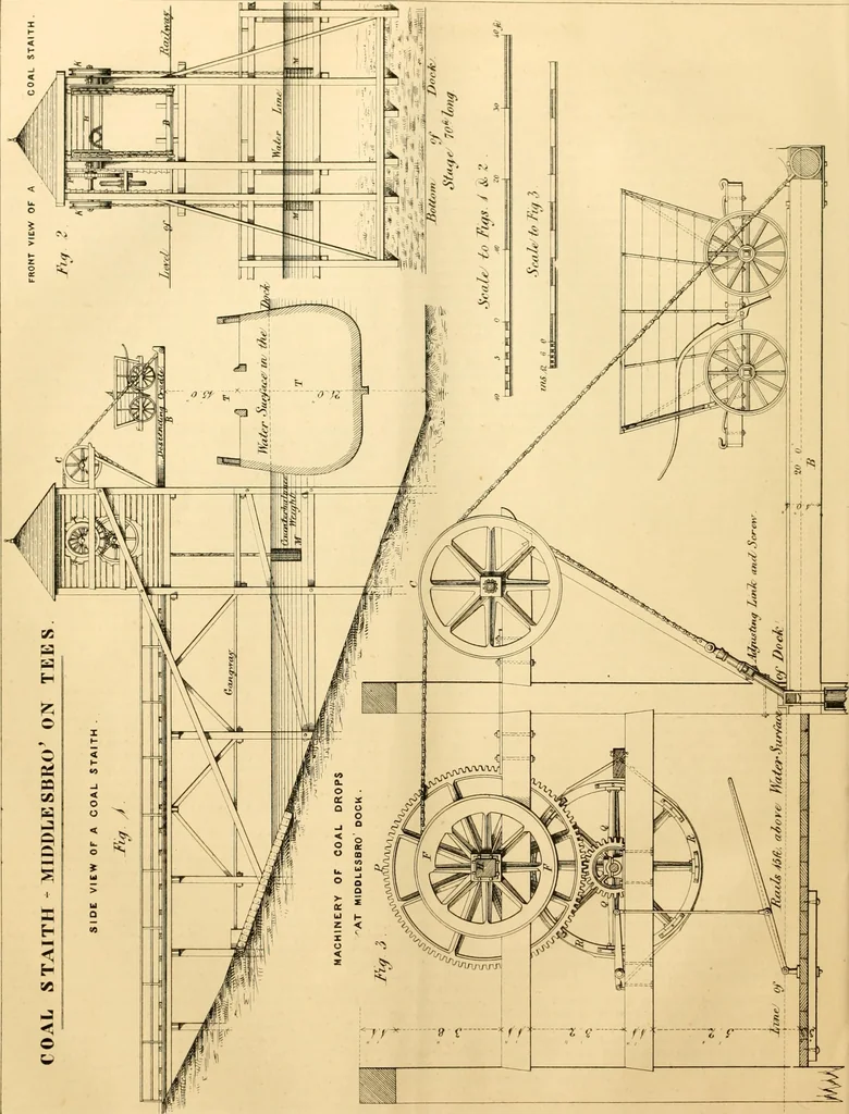 An illustration from The Civil engineer and architect's journal, scientific and railway gazette, 1839, leaf 121