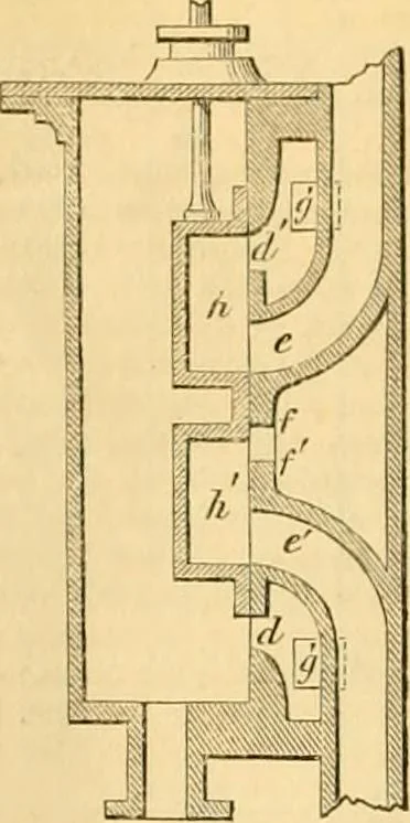 An illustration from The Civil engineer and architect's journal, scientific and railway gazette, 1839, leaf 129