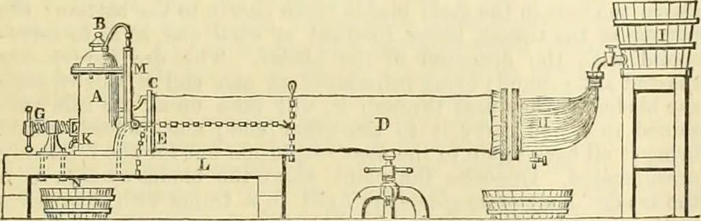 An illustration from The Civil engineer and architect's journal, scientific and railway gazette, 1839, leaf 162