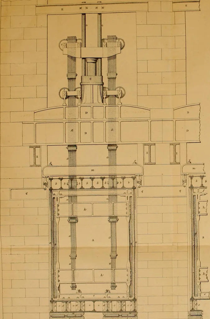 An illustration from The Civil engineer and architect's journal, scientific and railway gazette, 1839, leaf 181