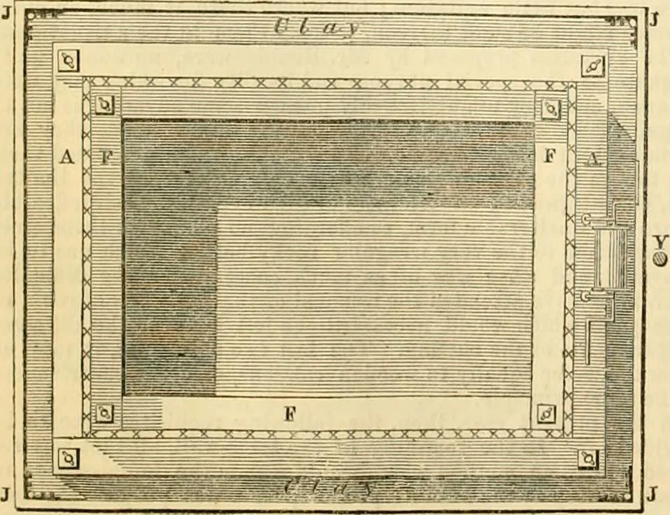 An illustration from The Civil engineer and architect's journal, scientific and railway gazette, 1839, leaf 261