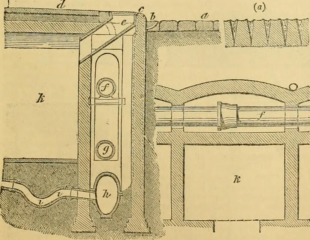 An illustration from The Civil engineer and architect's journal, scientific and railway gazette, 1839, leaf 310