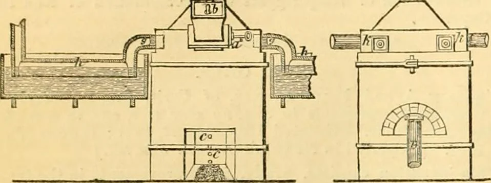 An illustration from The Civil engineer and architect's journal, scientific and railway gazette, 1839, leaf 377