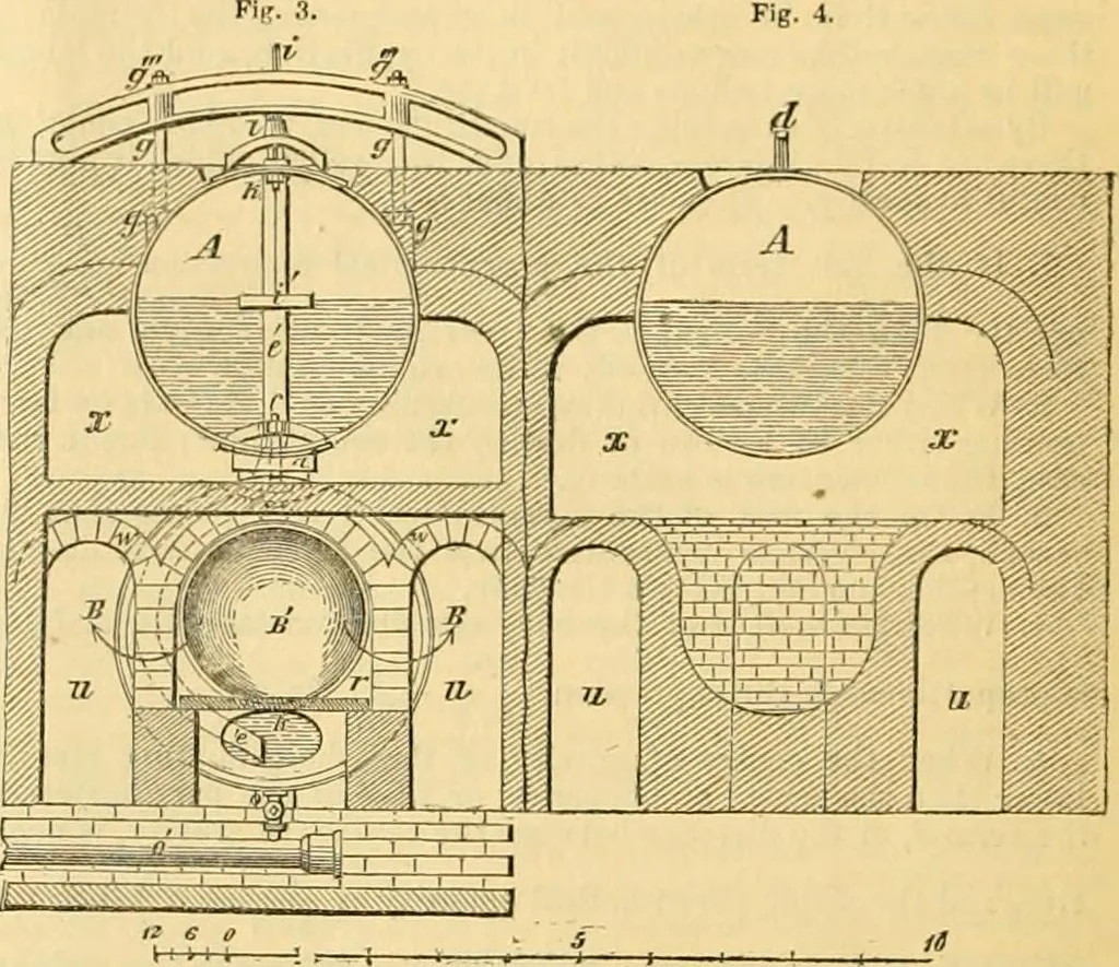 An illustration from The Civil engineer and architect's journal, scientific and railway gazette, 1839, leaf 395