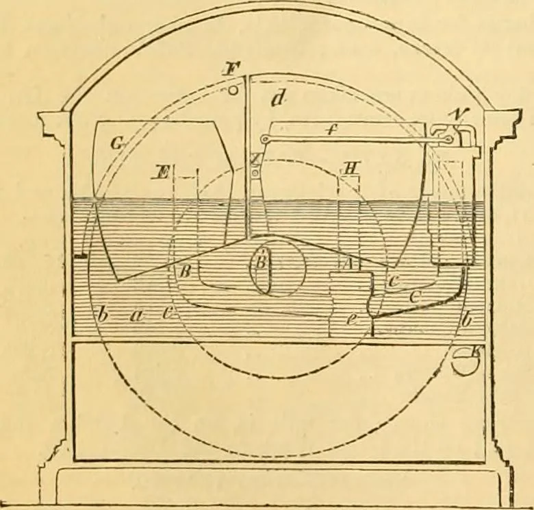 An illustration from The Civil engineer and architect's journal, scientific and railway gazette, 1839, leaf 403