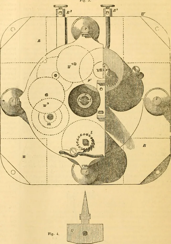 An illustration from The Civil engineer and architect's journal, scientific and railway gazette, 1839, leaf 63