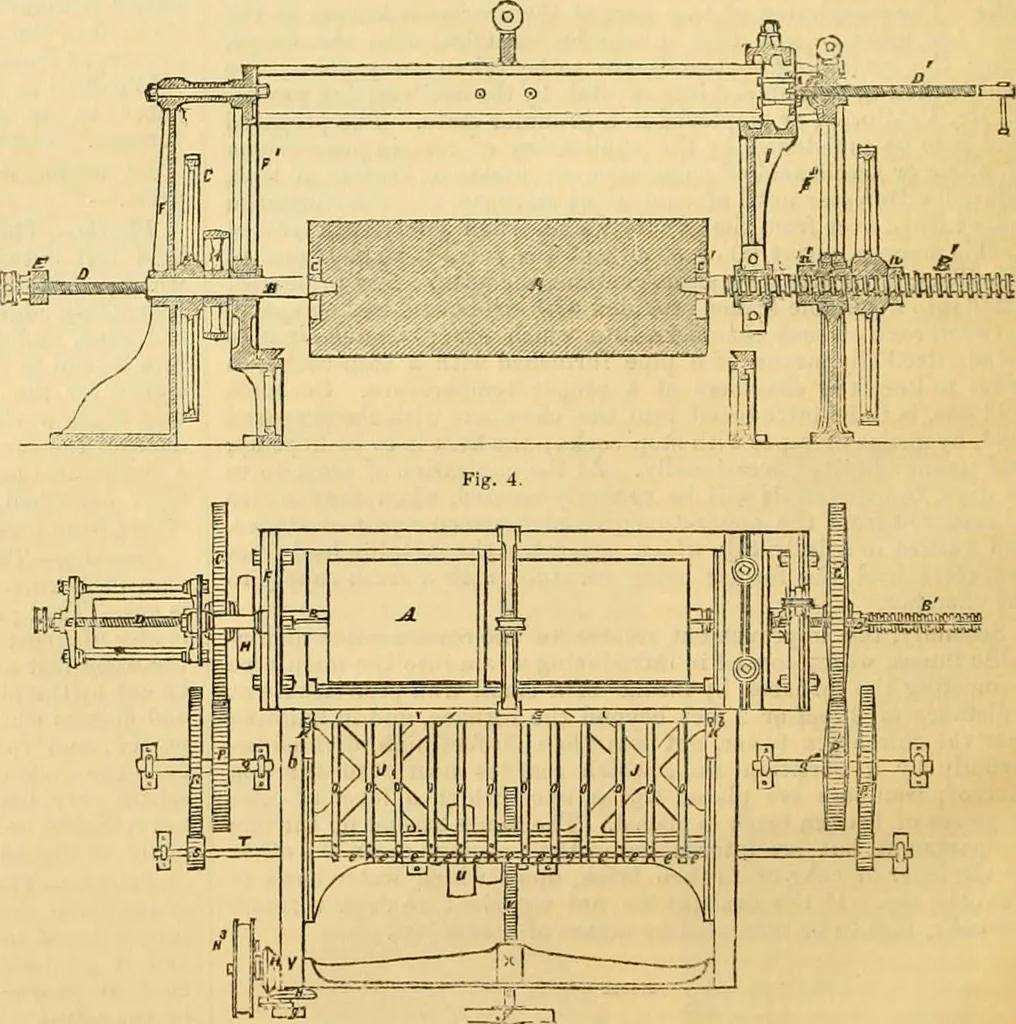 An illustration from The Civil engineer and architect's journal, scientific and railway gazette, 1839, leaf 135