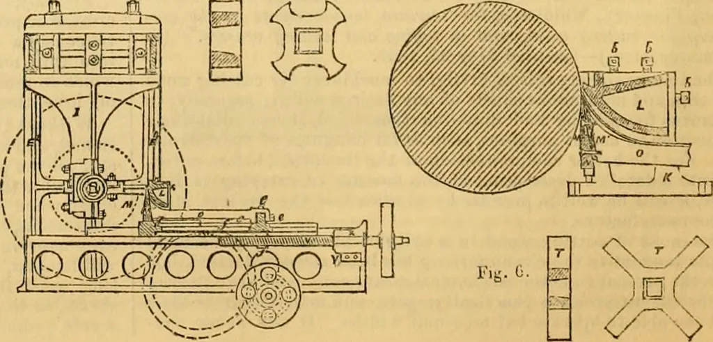 An illustration from The Civil engineer and architect's journal, scientific and railway gazette, 1839, leaf 135